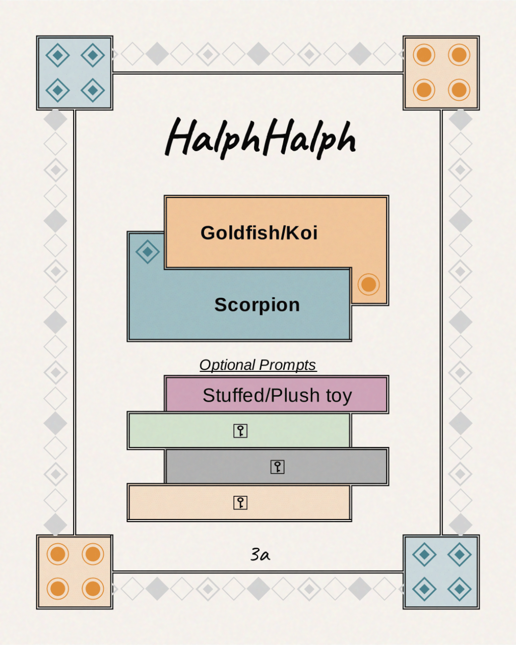 Prompt:Goldfish/Koi Scorpion