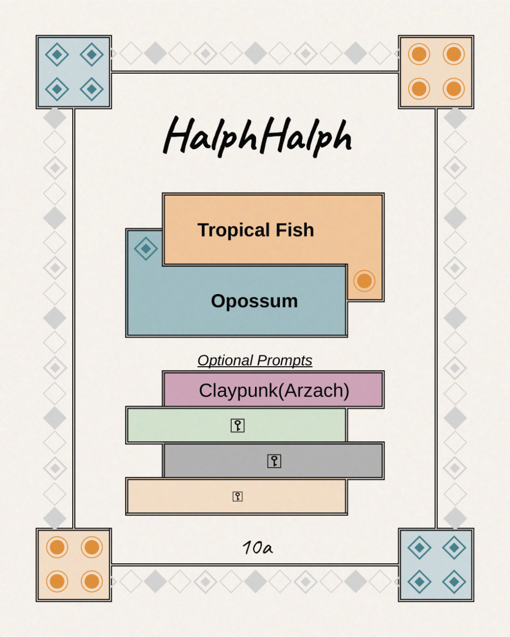 Entry:Tropical Fish Opossum by Andi&nbsp;Ewington