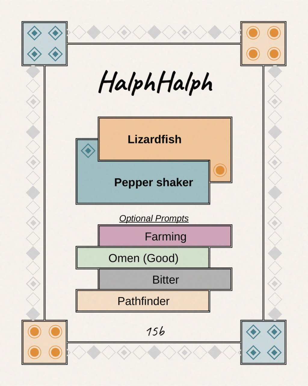 Prompt:Lizardfish Pepper shaker