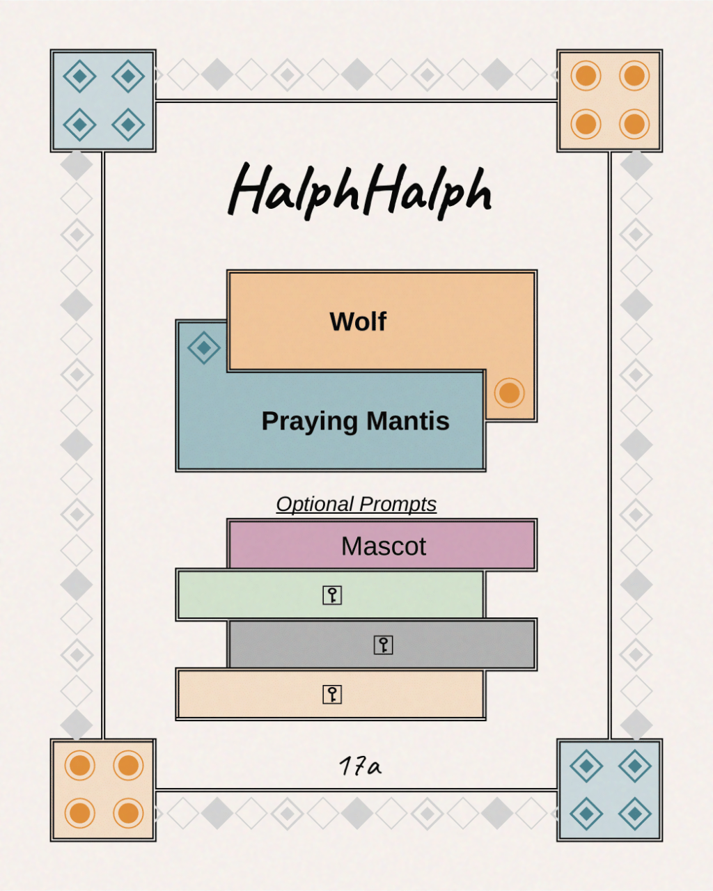 Prompt:Wolf Praying Mantis