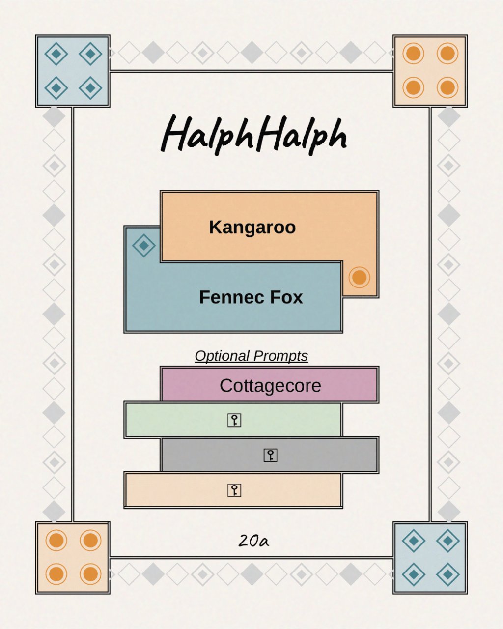 Prompt:Kangaroo Fennec Fox