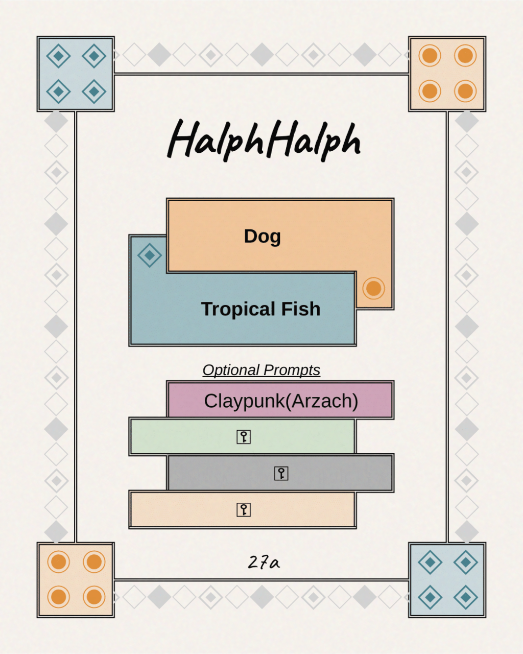 Prompt:Dog Tropical Fish
