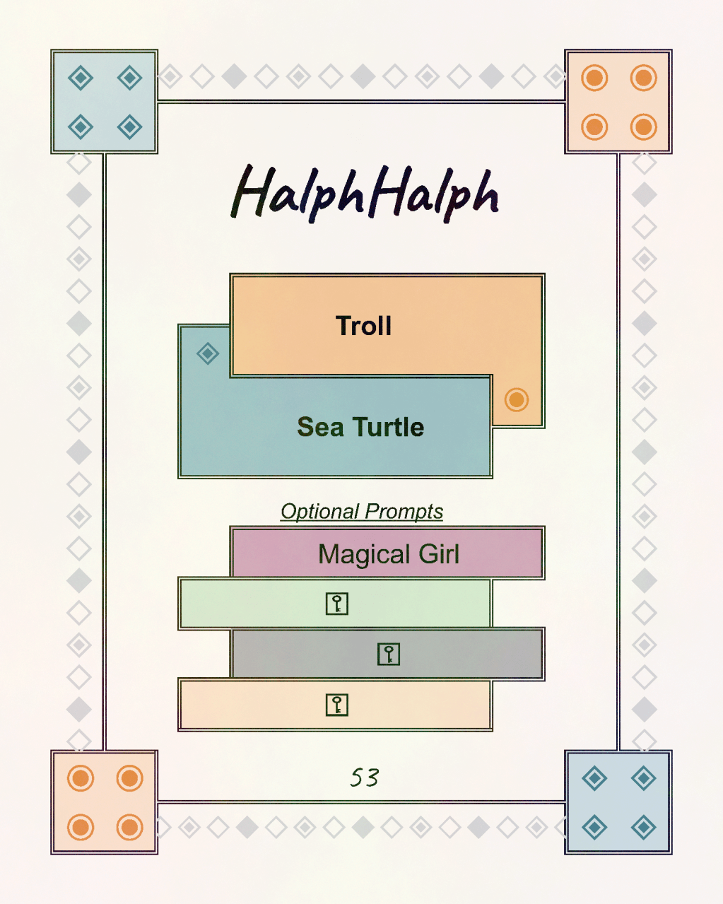 Prompt:Troll Sea Turtle