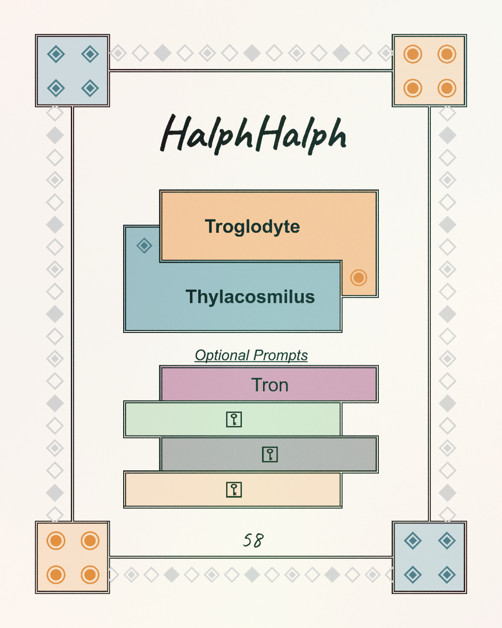 Prompt:Troglodyte Thylacosmilus